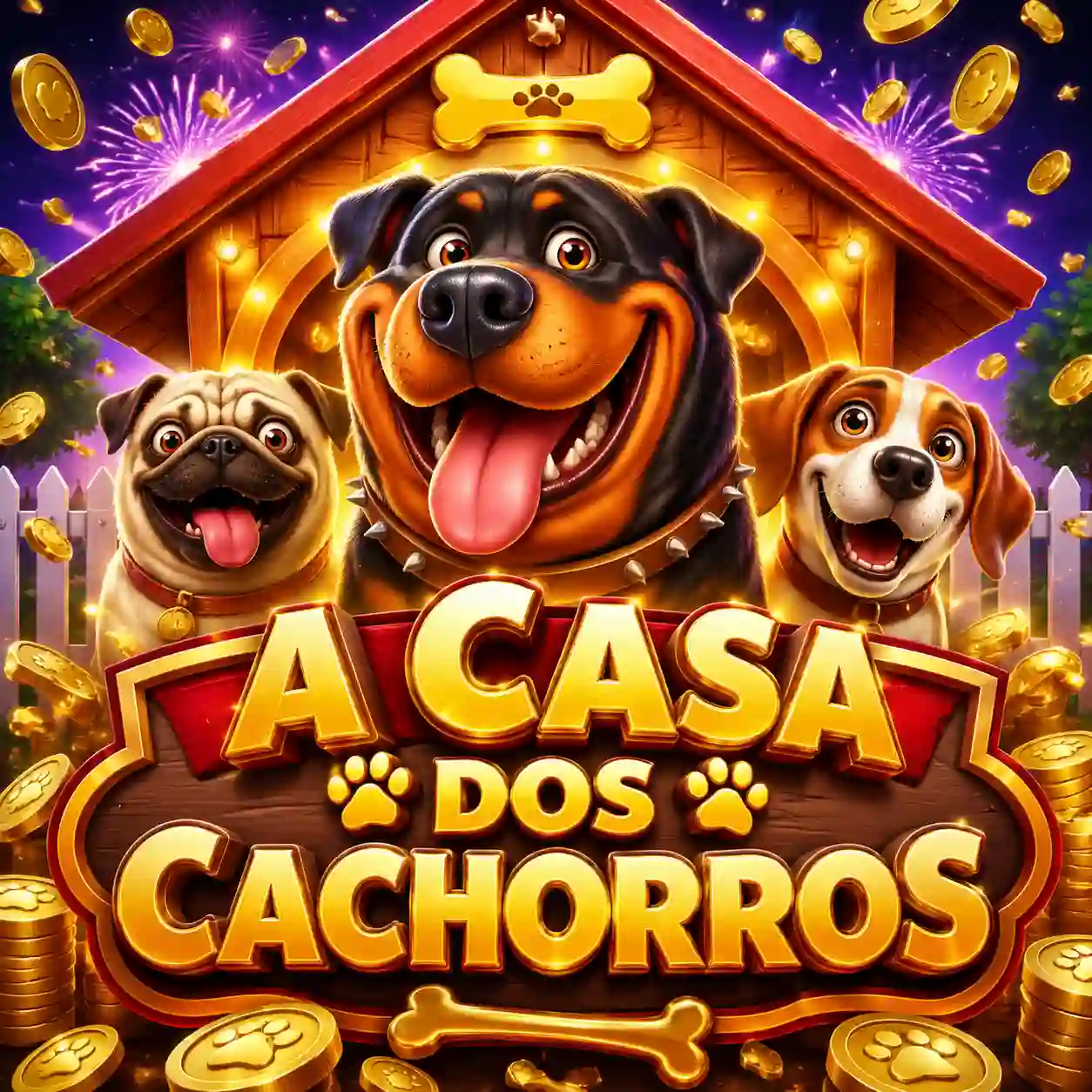 Slot The Dog House com temática de cachorros