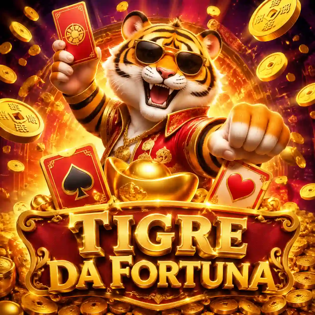 Jogo de slot Fortune Tiger com temática asiática